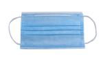 Disposable 3 Ply Face Mask Non Woven Melt Blown Fabric Fiberglass Free
