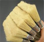 Custom Logo Wall Painting Wooden Handle Paint Brushes with Stainless Steel