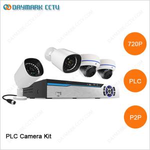 Quality 4 channel 720P Network night vision PLC best ip security camera systems wholesale