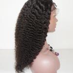 Afro Curl Virgin Human Hair Full Cuticle Brazilian Lace Wigs for african women