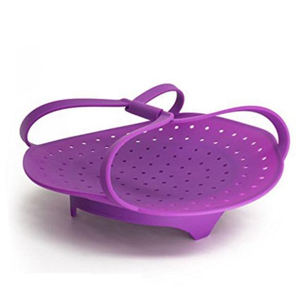 Kitchen Red Top Rated Strainer Stovetop Eco-friendly Food Grade Customized Color