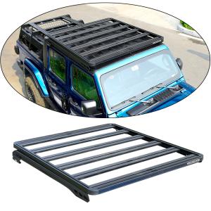 Quality Gutter Clamp and Backbone Mounting Aluminum Alloy Roof Rack for Jeep Gladiator JT wholesale