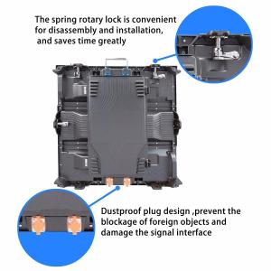 Quality Slim Cabinet Body Indoor LED Display Board Rental 500x1000mm Customized Available wholesale