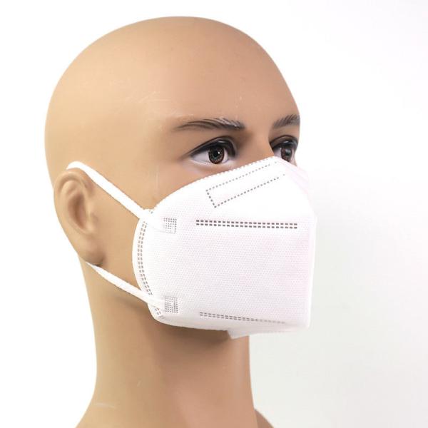 Meltblown KN95 Folding Half Face 4 Ply Mask For Self 5 Years Expiry Date CE FDA