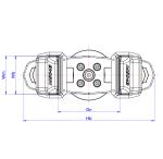 Automobile Industry 1500g Pneumatic Soft Robotics Hand