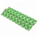 Smooth Cutting Biodegradable Paper Drinking Straws BPA Free Earth Friendly
