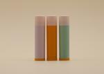5g Cosmetic PP Plastic Empty Lip Balm Container Round Shape Candy Color