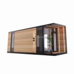 20 Feet Prefabricated Container House with Steel Frame Aluminum Alloy Windows