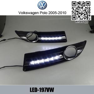 Quality Volkswagen VW Polo DRL LED Daytime driving Lights Car front daylight wholesale
