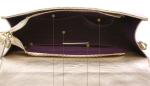 2016 new leather female fox head inlay diamond evening bag clutch leather clutch