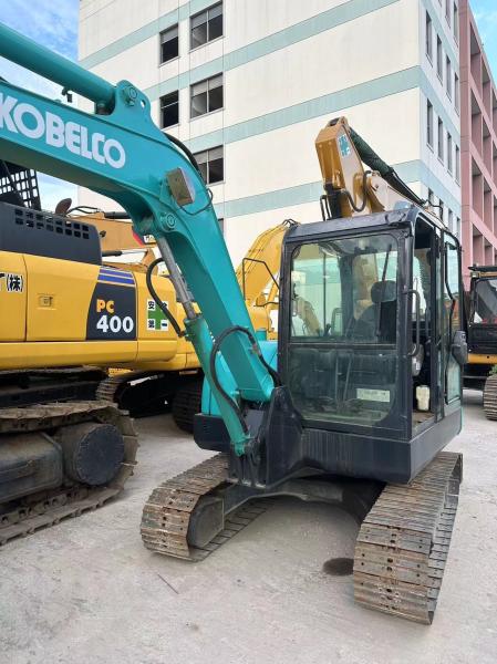 6ton 35.5kw Used Kobelco Excavators Kobelco Sk60 Excavators Bucket Capacity 0