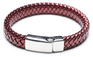 Quality Leather Bracelet, Stainless Steel Clasp wholesale
