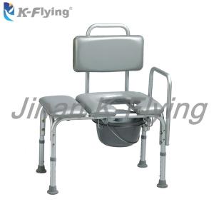 Quality Aluminum Alloy Disabled Toilet Shower Chair Backrest Height Adjustable wholesale
