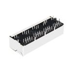 LPJE104BENL Tab Down Green/Yellow LED 1X4 Port RJ45 Modular Jack Without