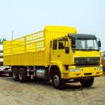 Yellow 20 Ton Heavy Cargo Truck Euro 2 6x4 Drive With U Profile ZZ1257N4641A