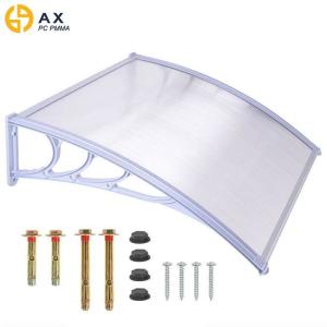 Quality Anti UV 800*1200mm Polycarbonate Porch Canopy wholesale