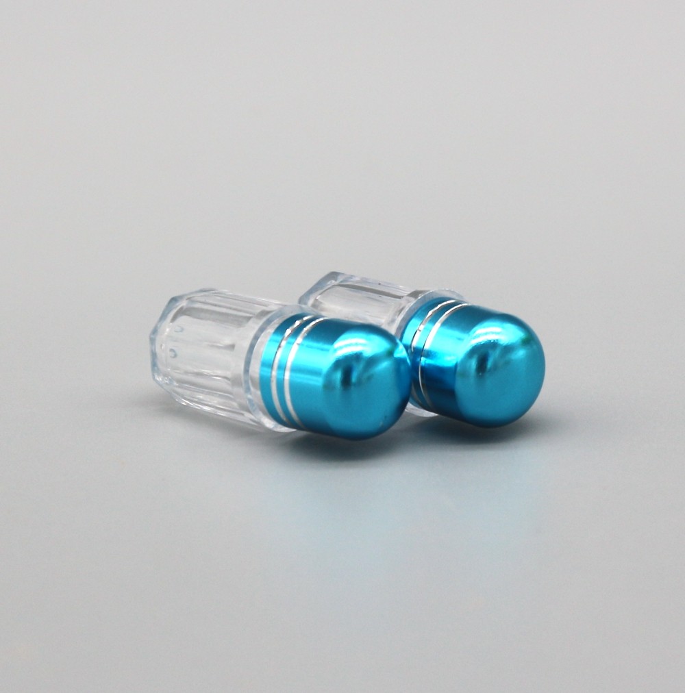 PS Clear Plastic Pill Bottles OEM Single Capsule Packaging