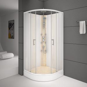 Quality Bathroom Shower Cabins White Acrylic ABS Tray wholesale