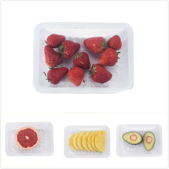 Customize Fruit And Vegetable Packaging Equipment Vacuum Tray Sealing Machine