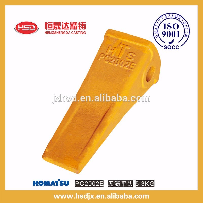 Durable bucket teeth excavator pc200 with side teeth pin apply to construction machinery parts from China manufacturer on sale