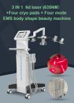 Ems Lipo Laser Equipment Muscle Stimulator Fat Cool Tech Device CE