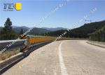 Accident Car Rolling Guardrail Barrier Post Spacing 650mm 700mm 1000mm