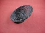 Wicker Pet Bed With Powder Coated Aluminum Frame , 510Lx490Wx305Hmm