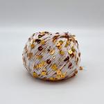 3mm 6mm Sequin Yarn For Hand Knitting