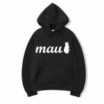 Long Slevee Unisex Plain Hoodies Graphic Print Sweatshirts