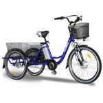 36V 10Ah Lithium Battery 3 Wheel Electric Tricycle Foldable Electric Trike For