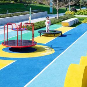 Quality SGS Color Consistency 15mm EPDM Rubber Safety Tiles Corrosion Resistance wholesale