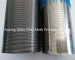V-Shape Wedge Wire Free-Flow Well Screen Pipe for Waterwell and Environmental