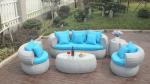 5pcs hotel rattan sofa