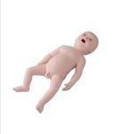 Lifelike PVC CPR Training Manikins , Nursing Neonatal Intubation Trainer ISO