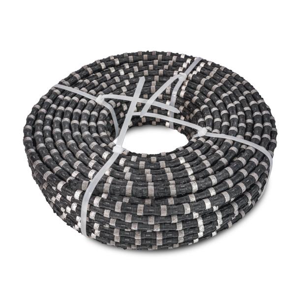 Rubber Spring Diamond Wire Saw Rope for Granite in Vietnam Environment