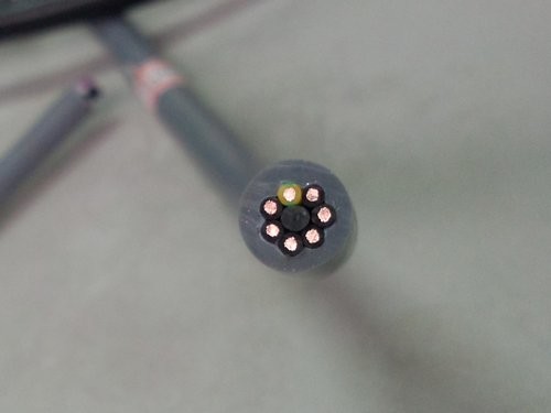 Oil-resistance Bare Copper Conductor Control Cable RVVY 22c*1.5 H05VVH5-F Flame Resistance Cable