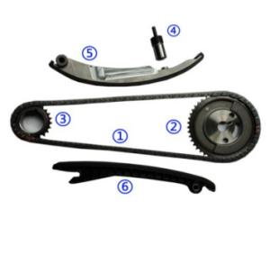 Quality FIAT PALIO SIENA IDEA STRADA Timing Chain Kit 04777699AA 112L Wear Resisting wholesale