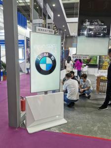 Quality Android 9.1 43in Floor Standing Digital Signage Transparent Oled wholesale