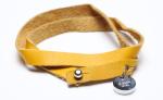 Leather Bracelet, Stainless Steel Clasp
