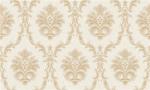Italy Style Pvc Deep Embossed Wallpaper Waterproof With Damask Design