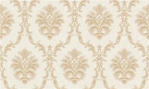 Quality Italy Style Pvc Deep Embossed Wallpaper Waterproof With Damask Design wholesale