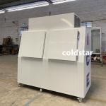 Fan Cooling Single Solid Door Ice Storage Bin Ice Merchandiser