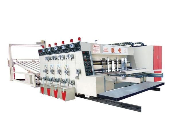 8 Colors Flexo Printer Slotter Machine Fully Electric Control With 3 Years