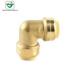 NBR Seal 11/4''X11/4'' 90 Degree Hose Elbow Copper Push Fit Fittings