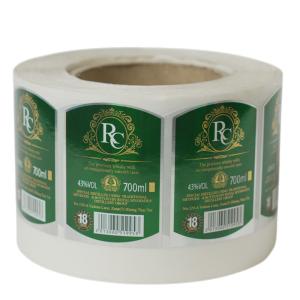 Quality Self Adhesive Custom Clear Vinyl Stickers Transparent Printed Return Address Labels wholesale