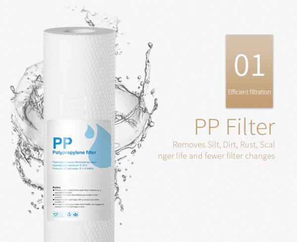 WellBlue Food Grade Reverse Osmosis Water Purifier Long Life Service For