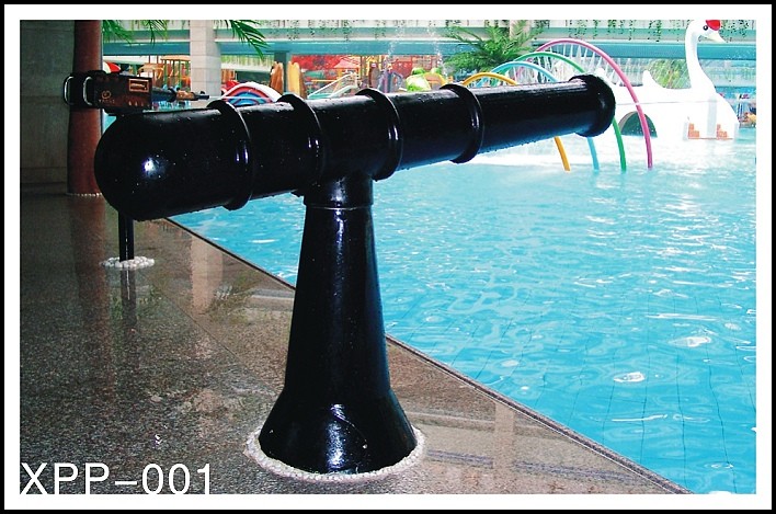 Outside Water Spray Park Equipment , Swimming Pool Play Equipment 1500*400*980mm