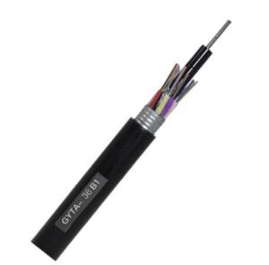Quality G657a GYTA Direct Burial Armored Outdoor Fiber Optic Cable wholesale