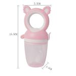 Silicone Soft Baby Food Nibble Fruit Pacifier Feeder Cute Packaging