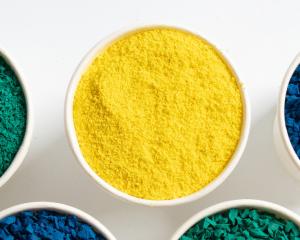 Quality Flame Restricted Yellow Green Kindergarten EPDM Rubber Powder wholesale